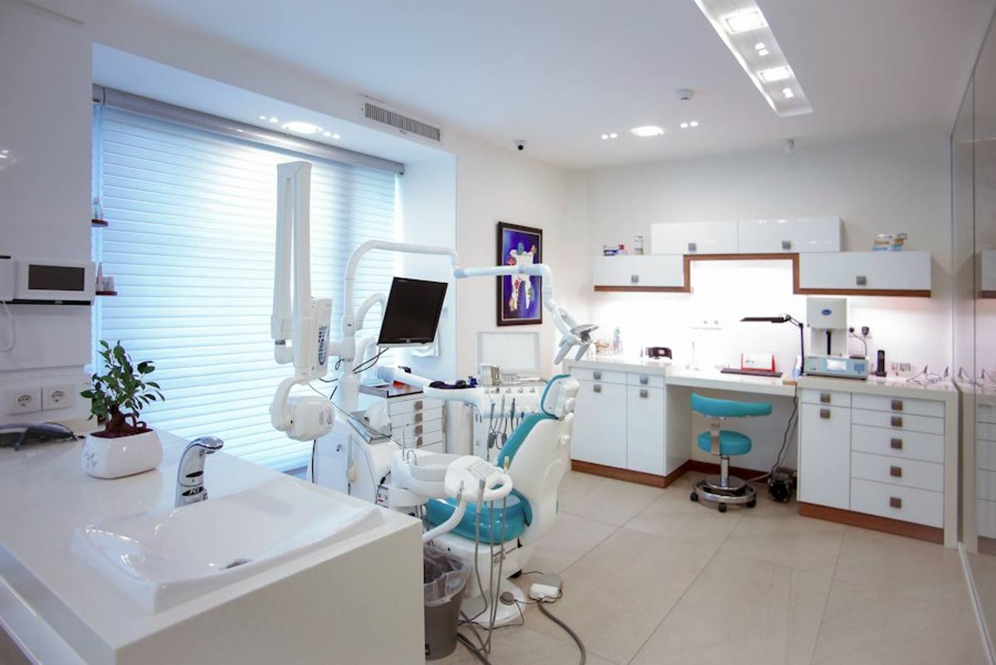 Sala visite dello studio dentistico